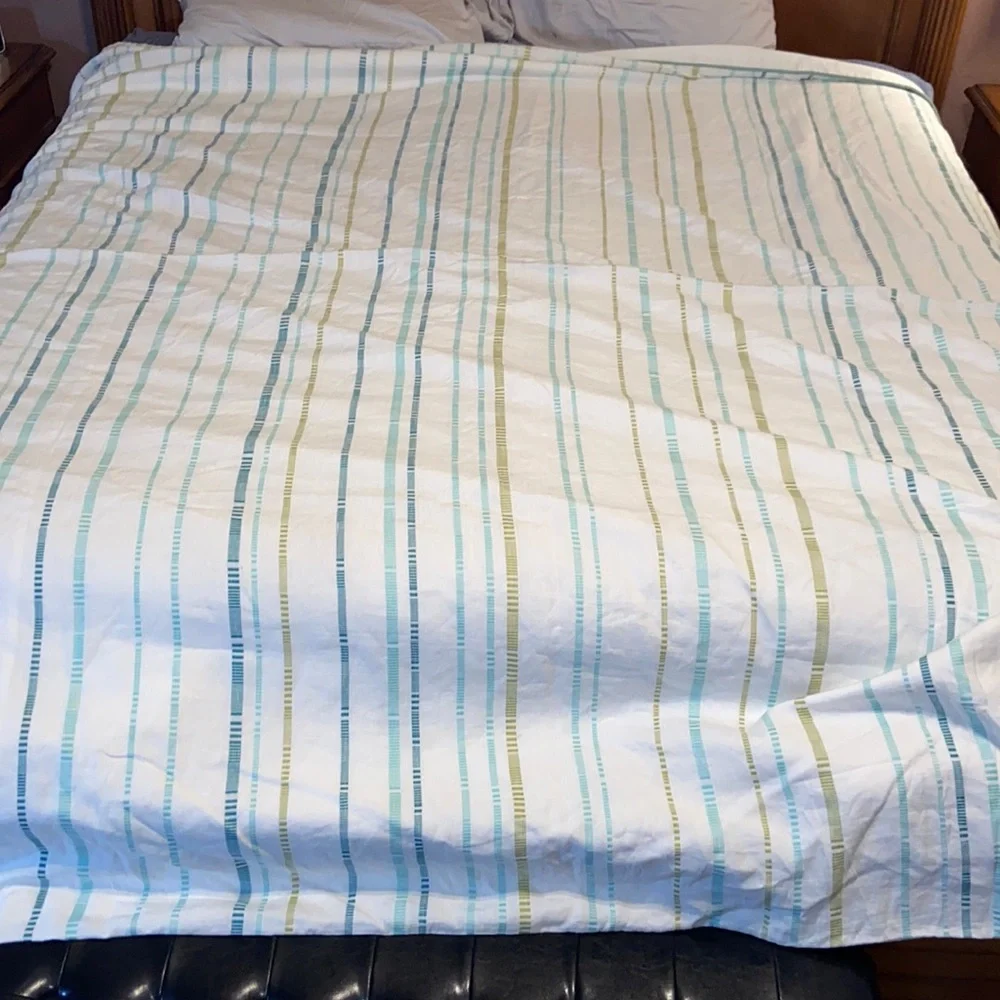 Like new BARCLAY BUTERA LIFESTYLE luxury 100% cotton duvet cover